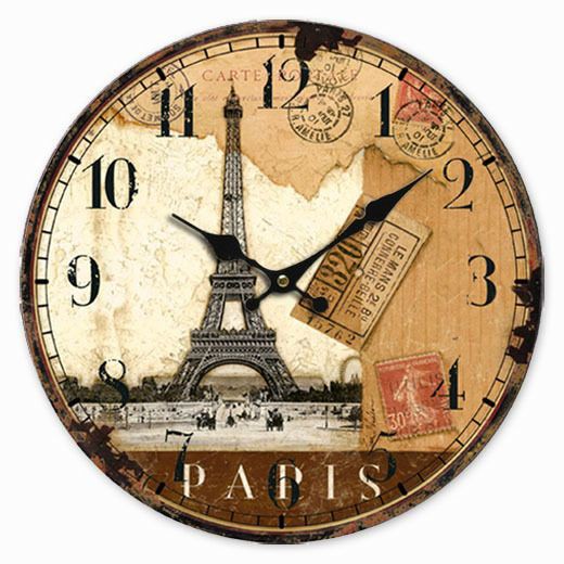 НАСТЕННЫЕ ЧАСЫ VINTAGE PARIS 320.  970 руб