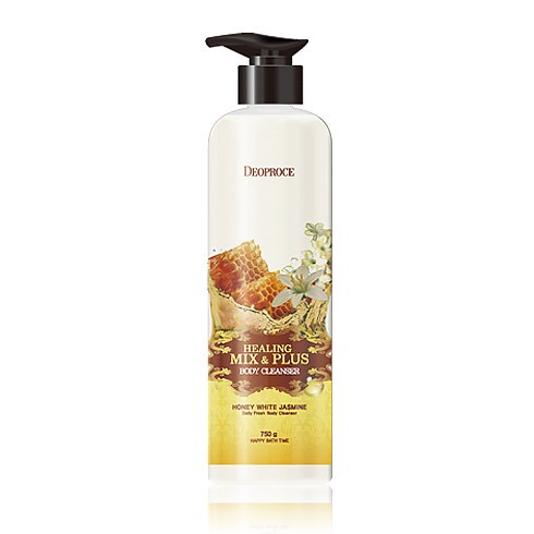 Healing mix & plus body Cleanser Honey White Jasmine 750 гр 450руб