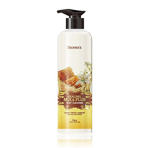 Healing mix & plus body Cleanser Honey White Jasmine 750  450