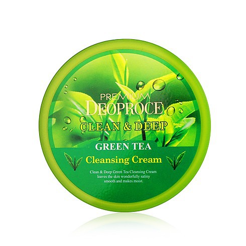 Clean & Deep Cleashing Cream Green Tea (очищающий крем для тела зеленый чай) 300 гр. 430руб