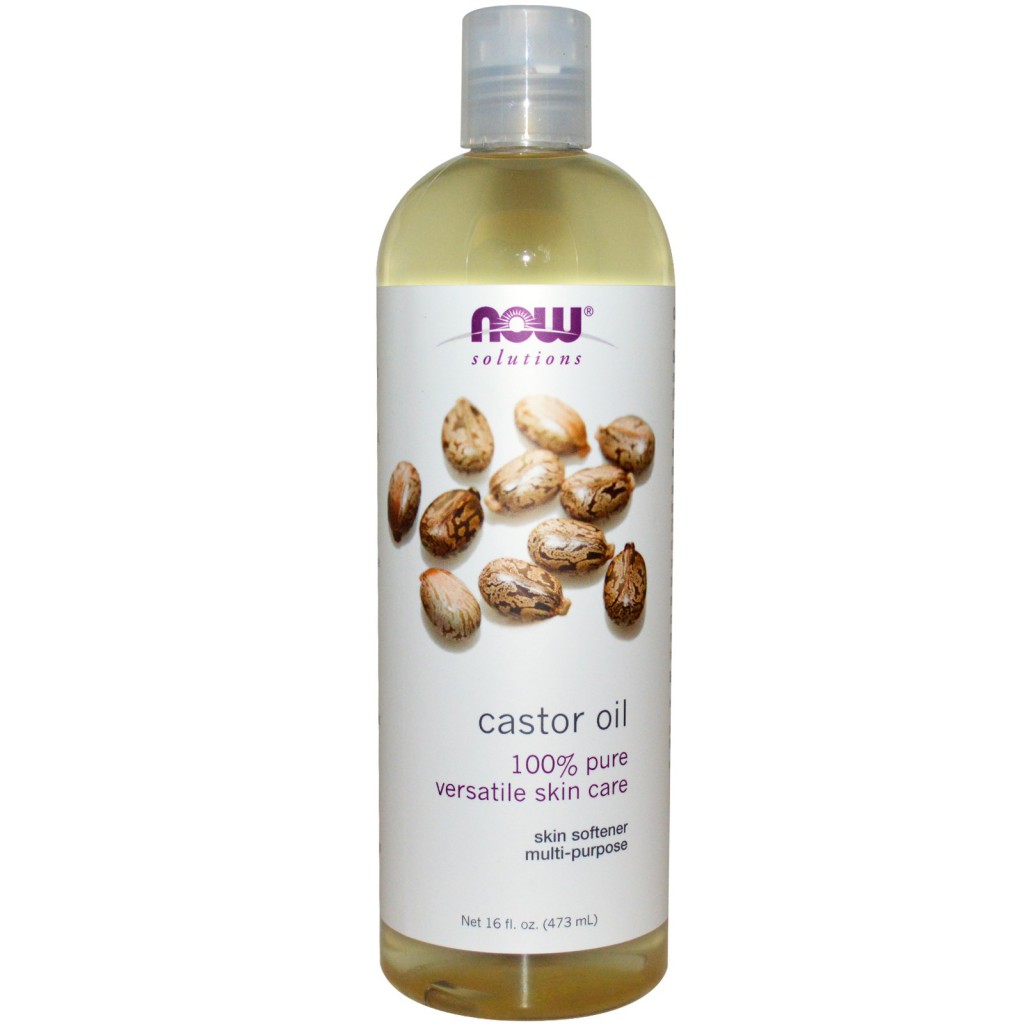 Now Foods, Now Foods, Solutions, касторовое масло (Castor Oil), 16 унций (473 мл)