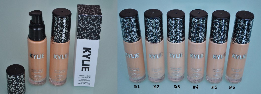   Kylie Matte Liquid Foundation 35ml. mix 6.