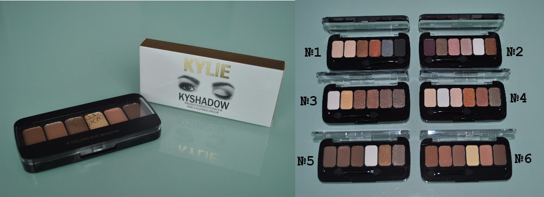  Kylie Kyshadow Pressed Powder Eyeshadow 6. mix 6.