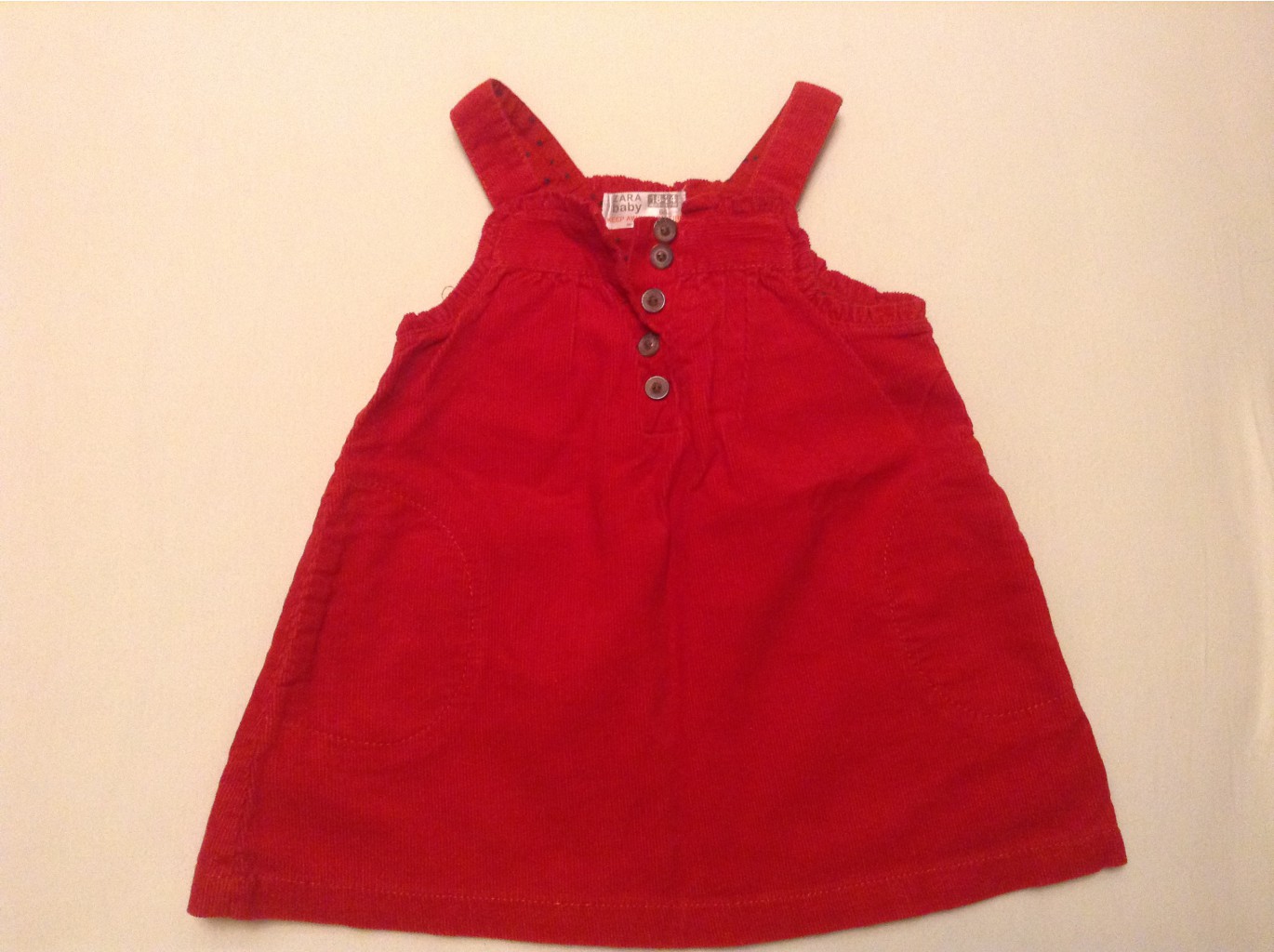 Сарафан Zara, р-р 18-24 (86 см), 350 руб