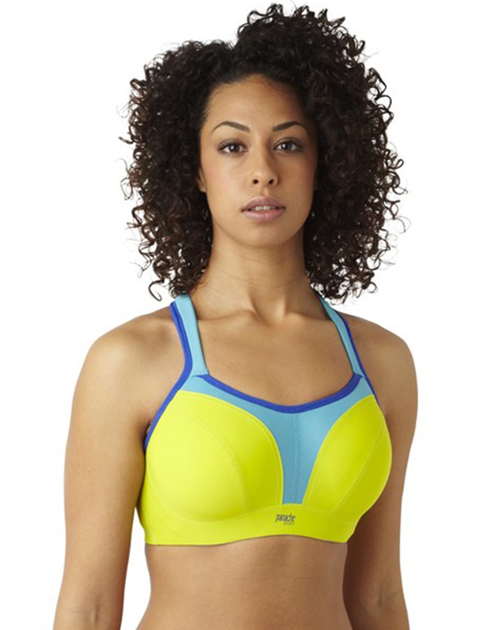  Panache Sport Bra (Lime Multi)