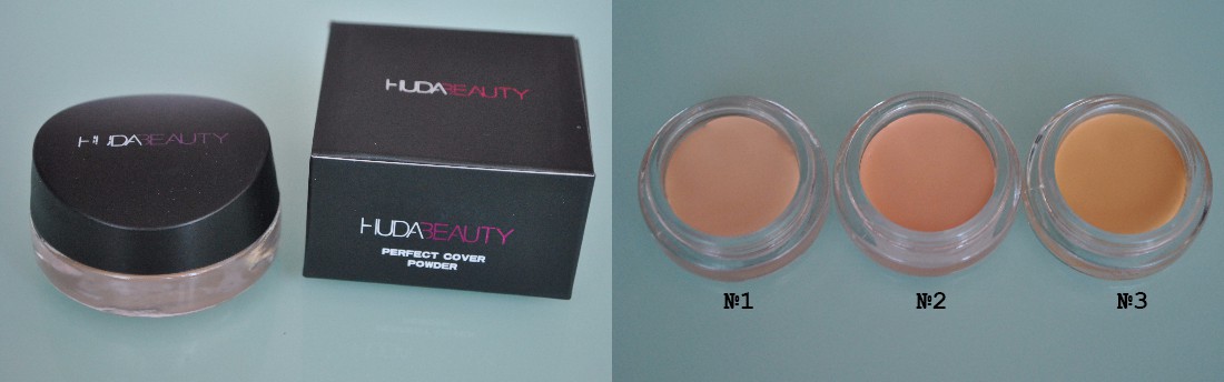   Huda Beauty Perfect Cover Powder 32g. mix 3.