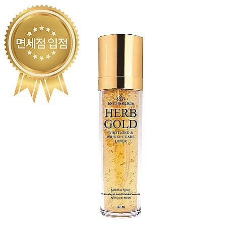 Herb Gold Whitening & Wrinkle Care Toner (тоник) 135мл 1750руб