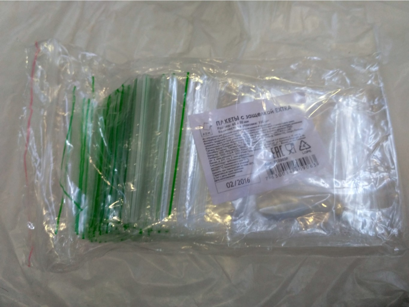 - (zip-lock) 6080 (100 )