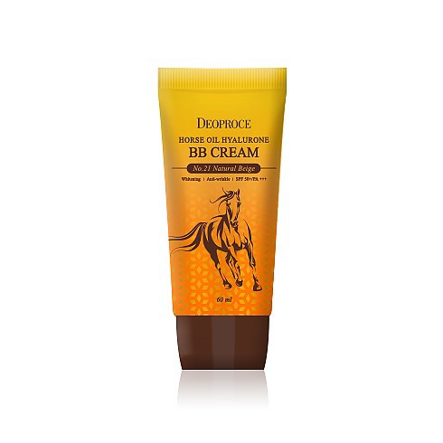 Horse oil hyalurone ВВ крем с лошадиным жиром 60гр. 21, 23тон. 398руб