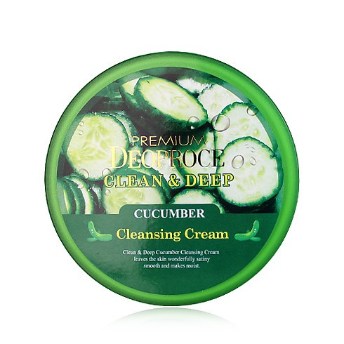 Clean & Deep Cleashing Cream Cucumber (очищающий крем для тела огурец) 300 гр. 430руб