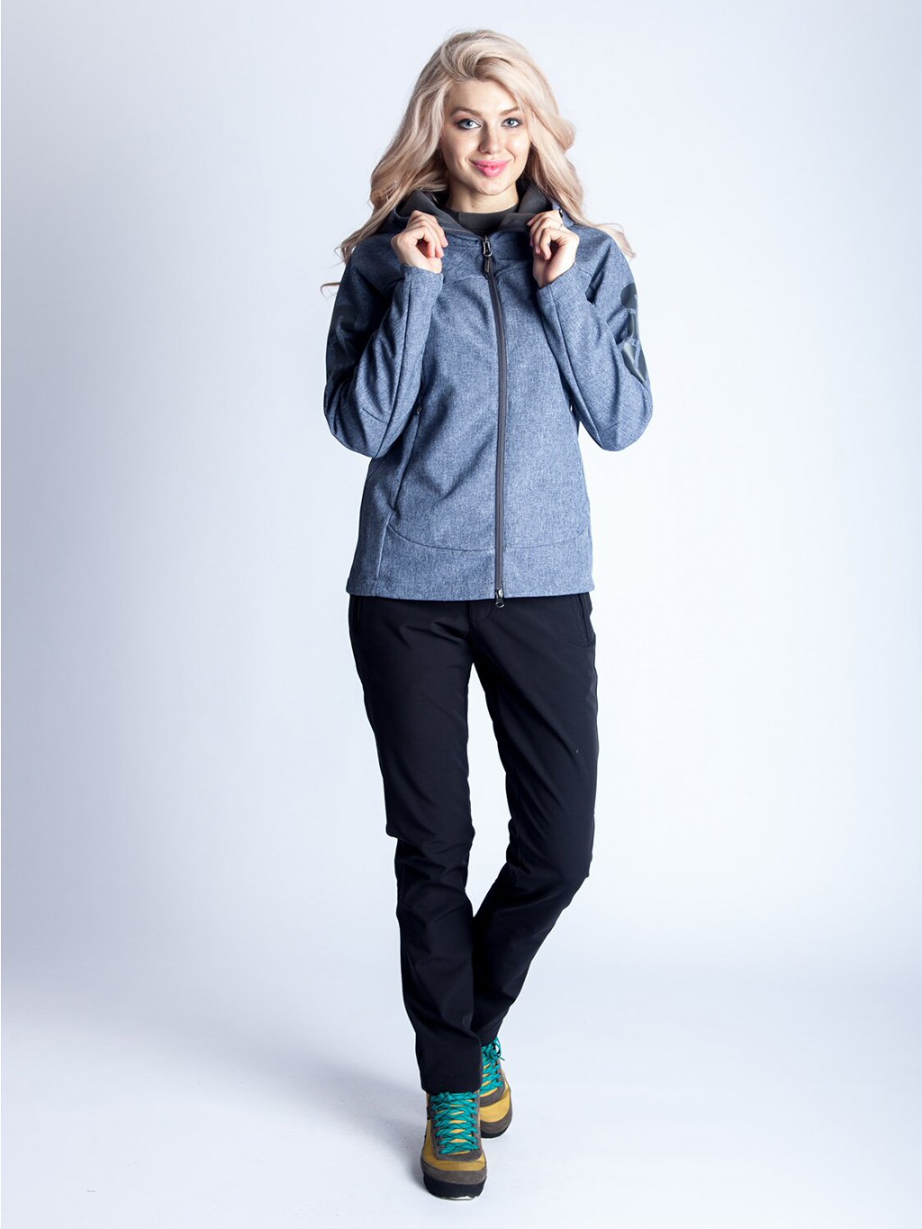 Windstopper женский В-8627 Серый