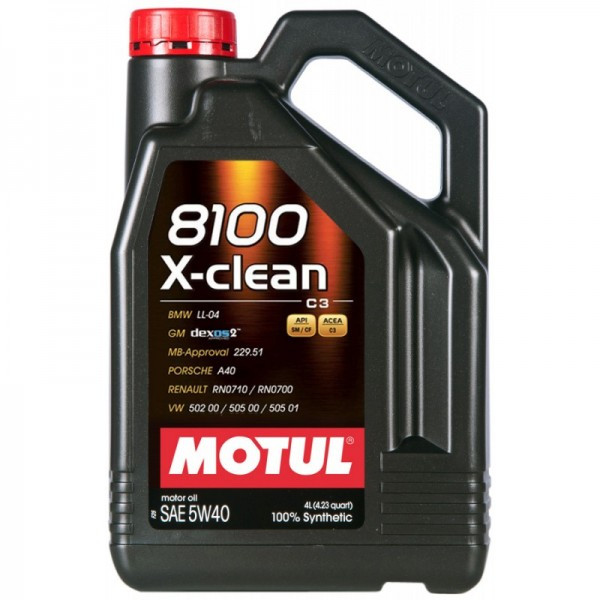 Motul X-Clean 5w40 4