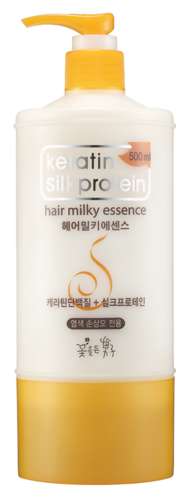 Flor de Man Keratin Silkprotein hair milky essence 500ml 470руб.
