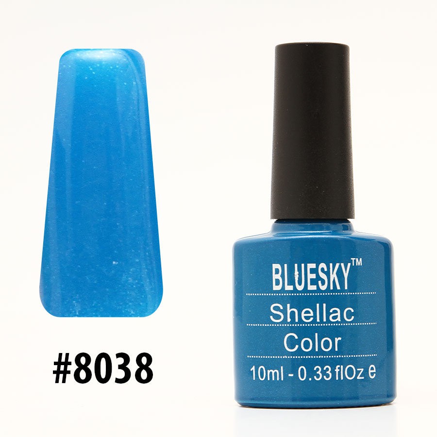 99 . ( 21%) - - Bluesky Shellac Color 10ml #8038