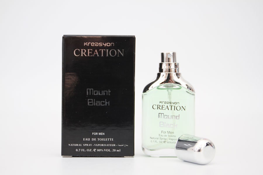 120 . - Mount Black for men 20 ml