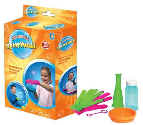 1Toy Прыгунцы эластичные мыльные пузыри - 206,06 руб