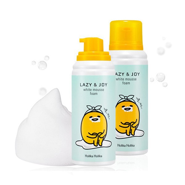 Gudetama LAZY & JOY white mousse foam 120ml 510руб