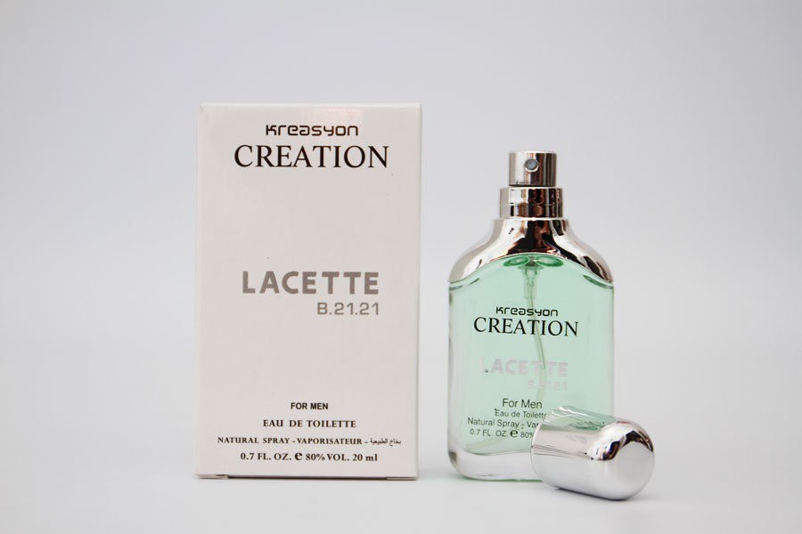 120 . - Lacette B.21.21 for men 20 ml