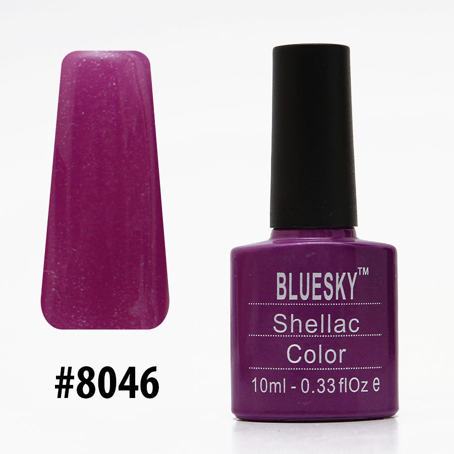 95 . ( 5%) - - Bluesky Shellac Color 10ml #8046