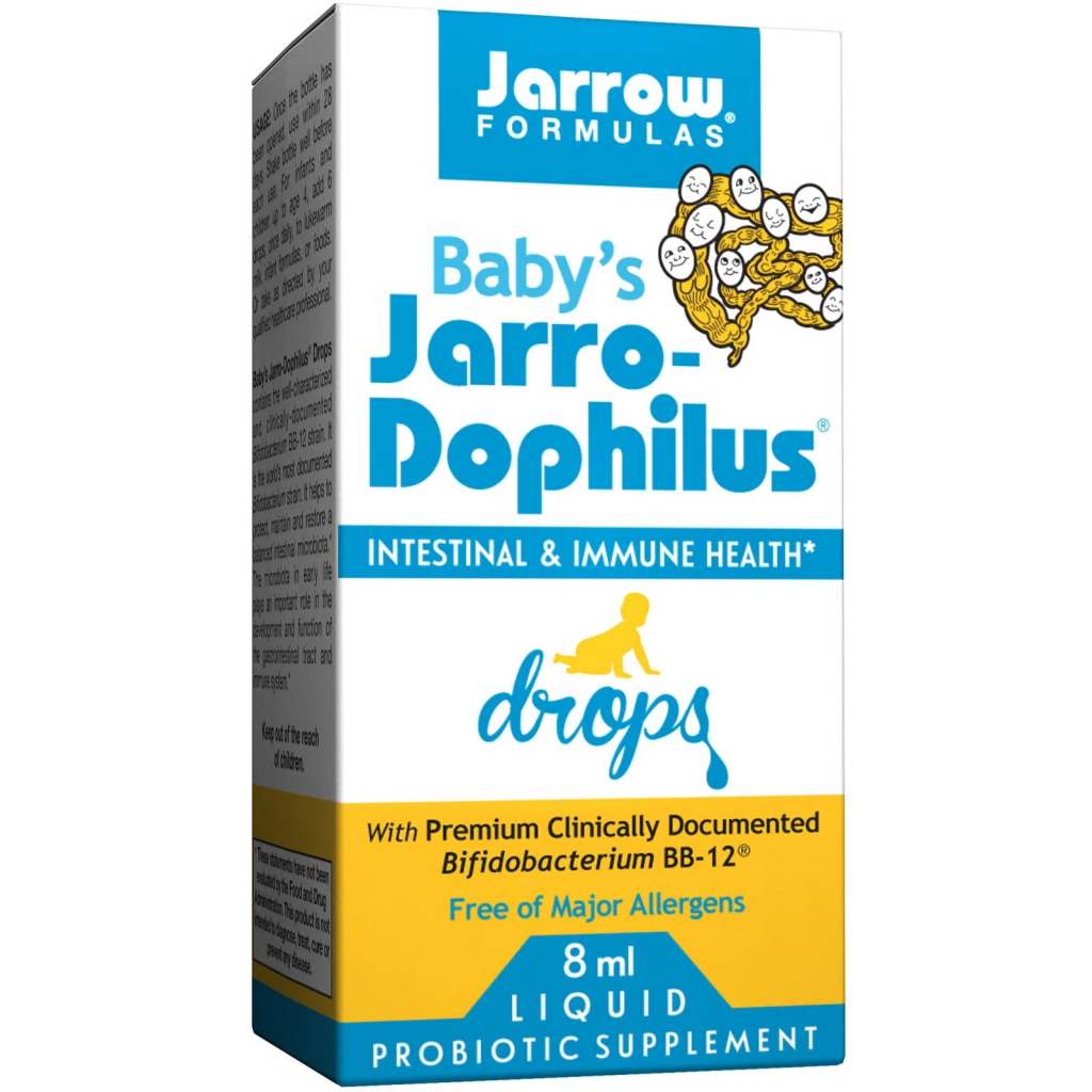 Jarrow Formulas, Детские капли Baby's Jarro-Dophilus Drops, жидкие капли, 8 мл