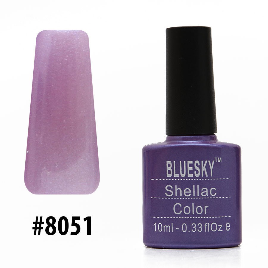 95 . ( 5%) - - Bluesky Shellac Color 10ml #8051