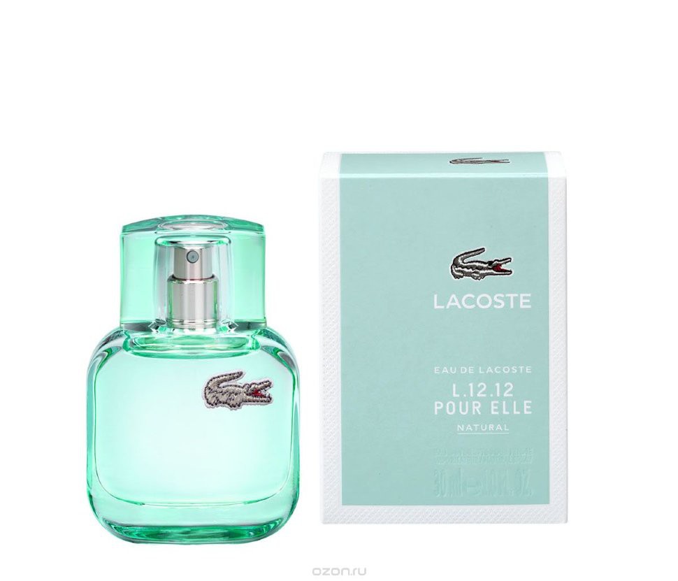 370 . ( 12%) - Lacoste. Eau De L.12.12 Pour Elle Natural