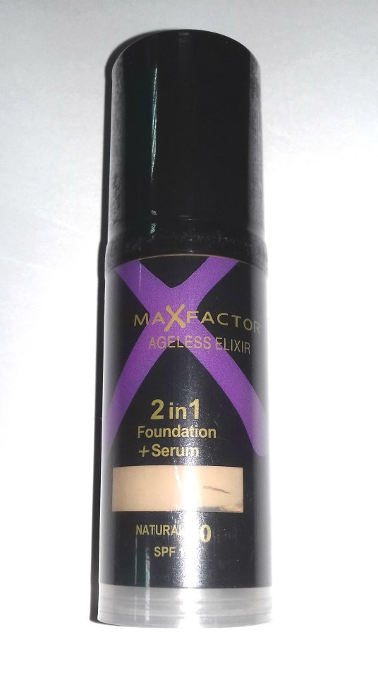 120 . ( 37%) -   Max Factor AGELESS ELIXIR 2  1 Foundation+ Serum 30ml