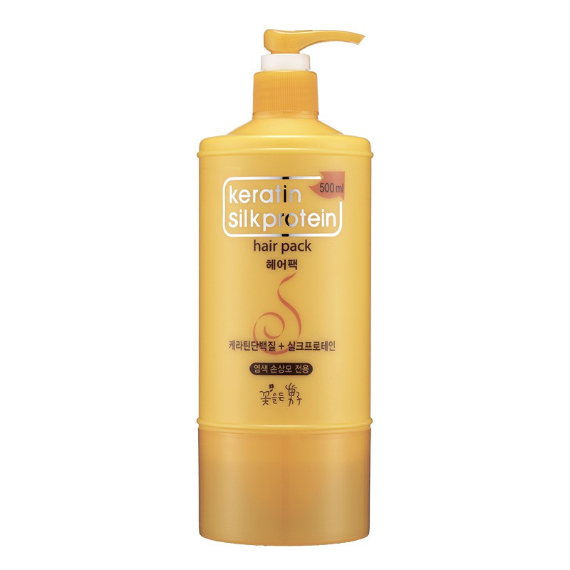 Flor de Man MF Keratin Silkprotein hair pack 1000-782, 500-494.