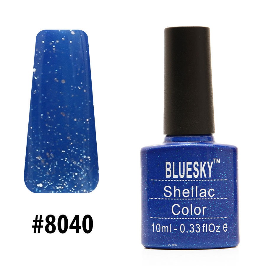 95 . ( 5%) - - Bluesky Shellac Color 10ml #8040