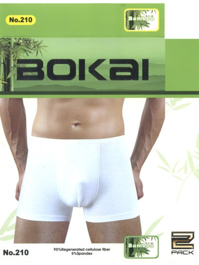 Трусы мужские Bokai 210 боксеры бамбук L-3XL 56.50 руб