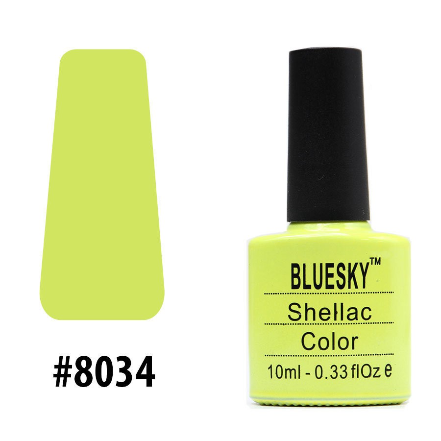 99 . ( 1%) - - Bluesky Shellac Color 10ml #8034