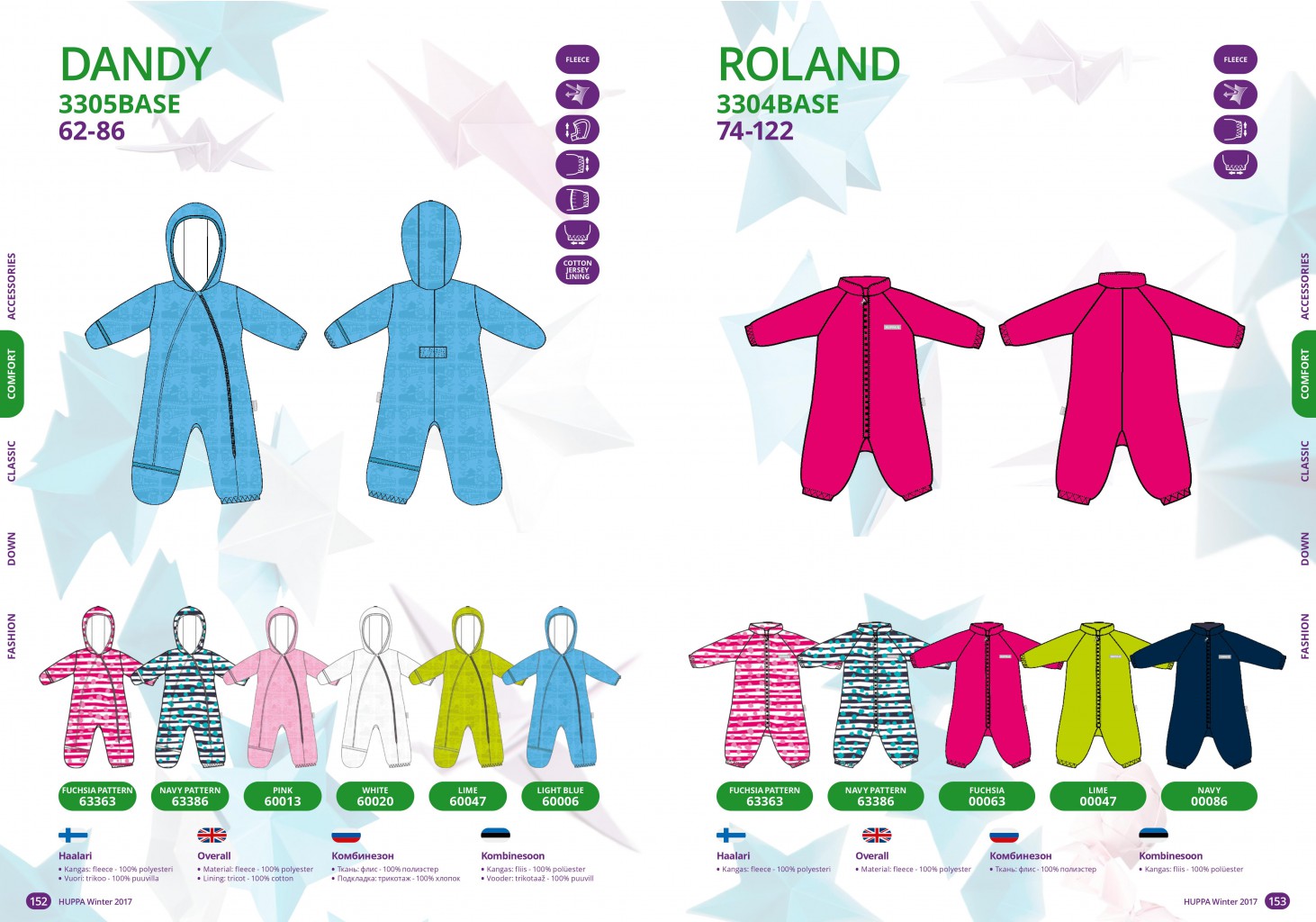 3304BASE	ROLAND	Kids' fleece overall		74-122	14,49 EUR