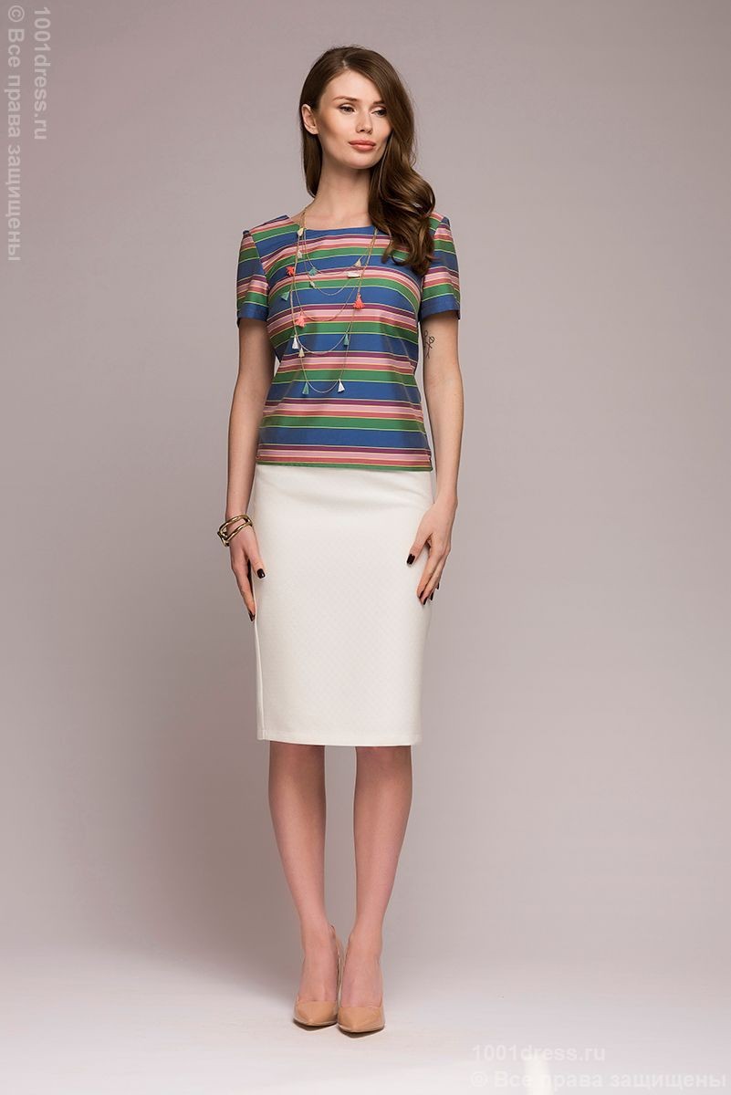 DM00788WH ЮБКА. Цена 1380 руб. Размеры xs,s,m,l,xl.jpg