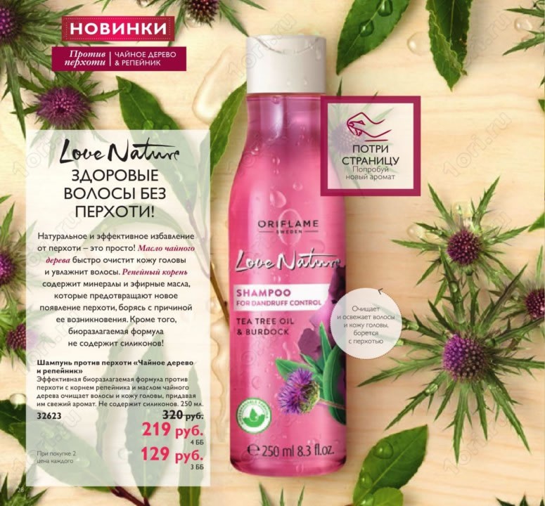 Чайное дерево и репейник
