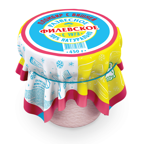 180 руб ПЛОМБИР С ВИШНЕЙ
