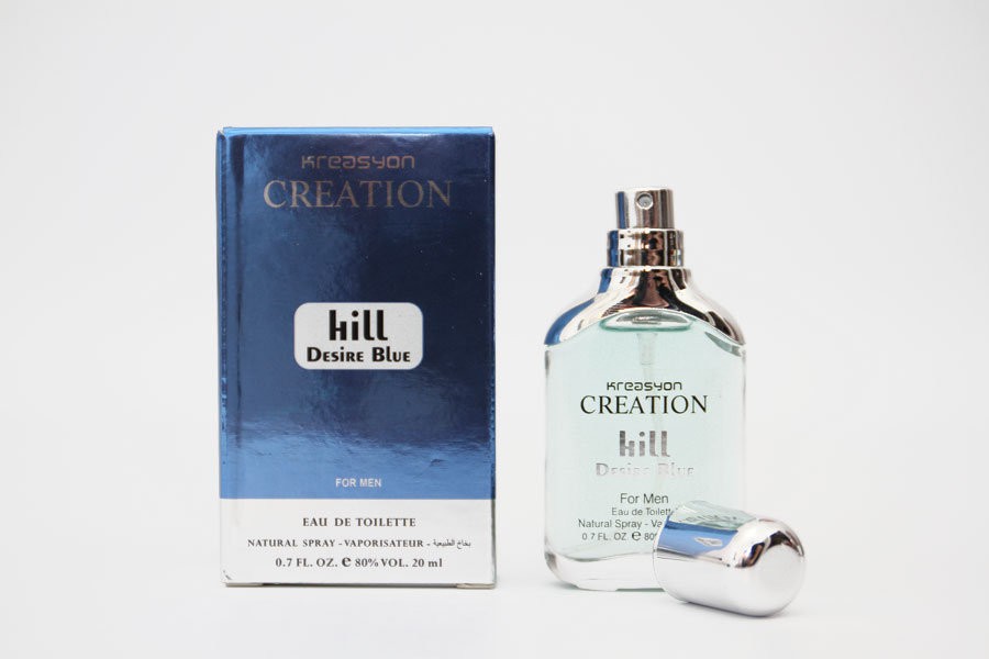 120 . - Hill Desire Blue for men 20 ml