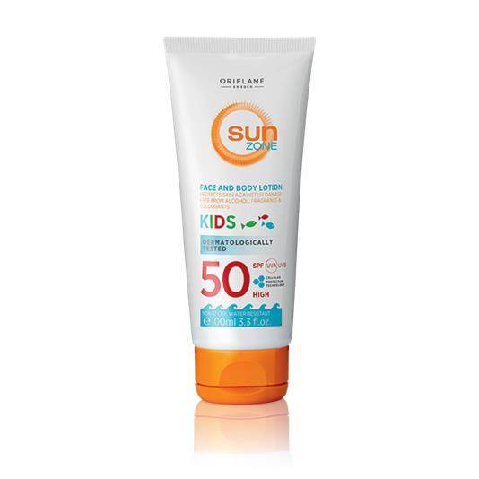 Детский солнцезащитный лосьон Sun Zone с высокой степенью защиты SPF 50 559р (30568) - копия.Jpeg