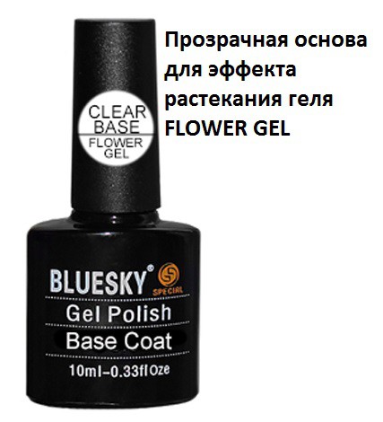 Bluesky FLOWER GEL CLEAR BASE 10 .