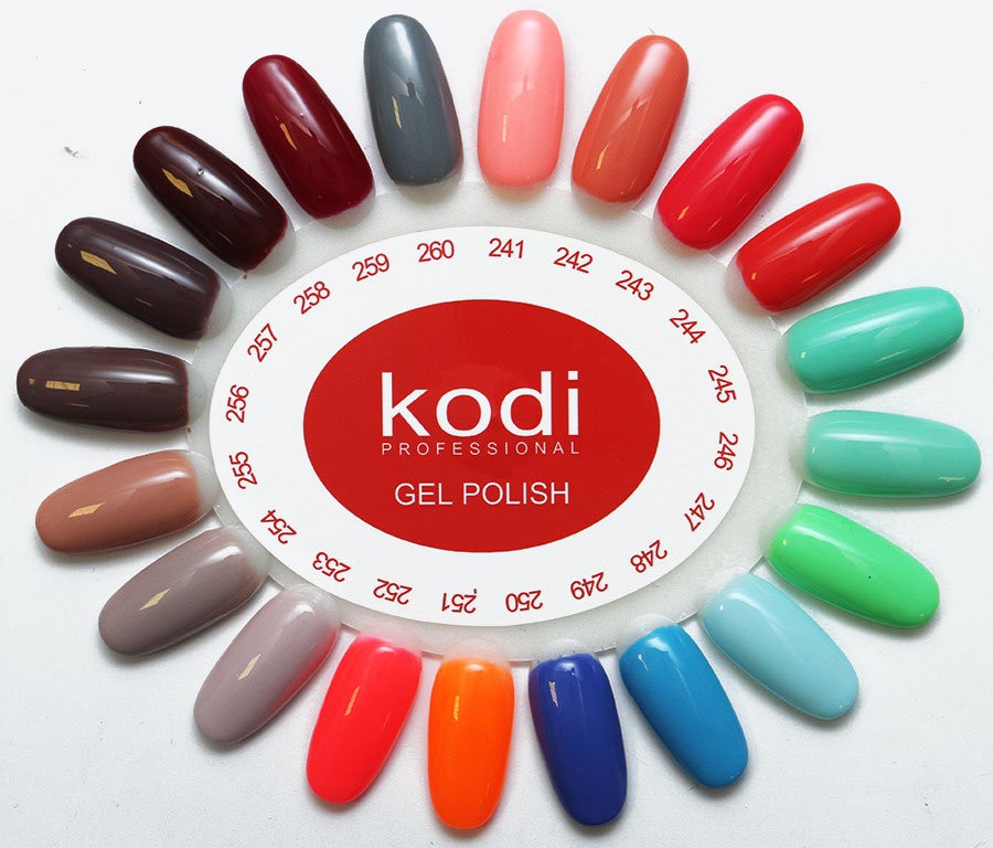 230 . - Kodi Color Gel Polish 8 ml (241-260) (244)