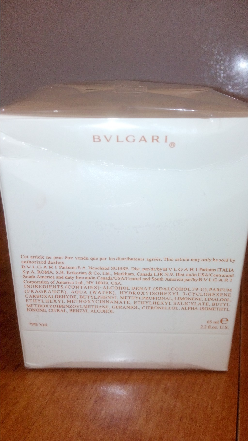 BVLGARI OMNIA CRYSTALLINE