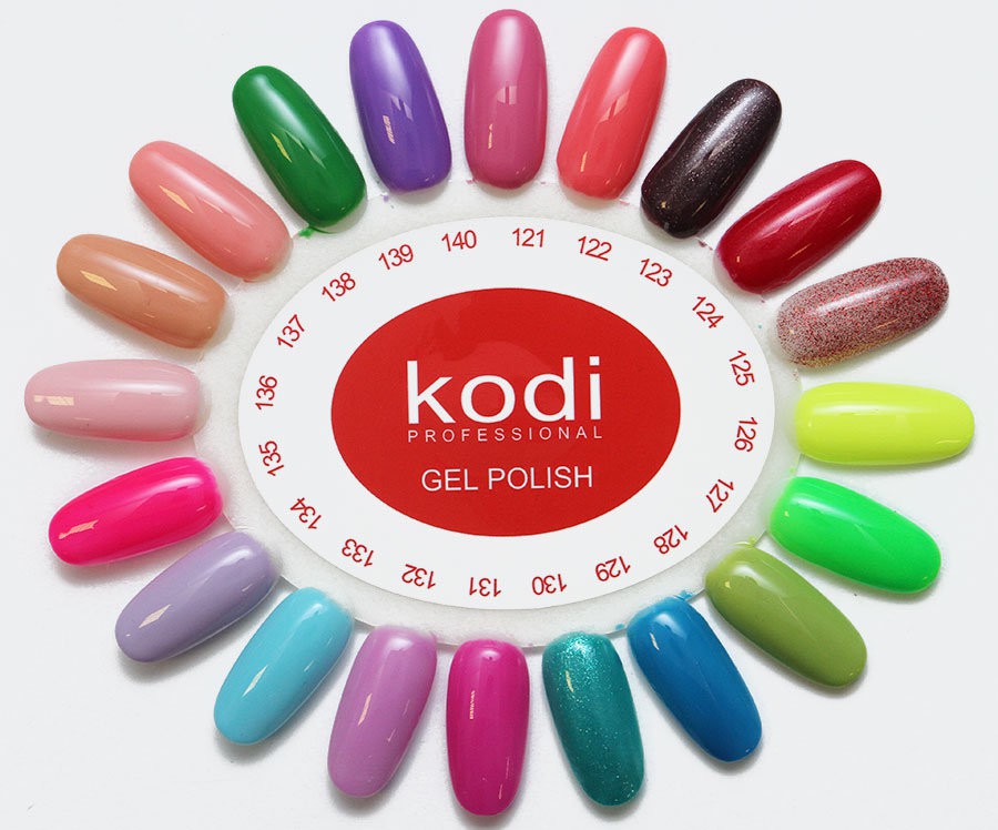 230 . - Kodi Color Gel Polish 8 ml (121-140) (124 ())