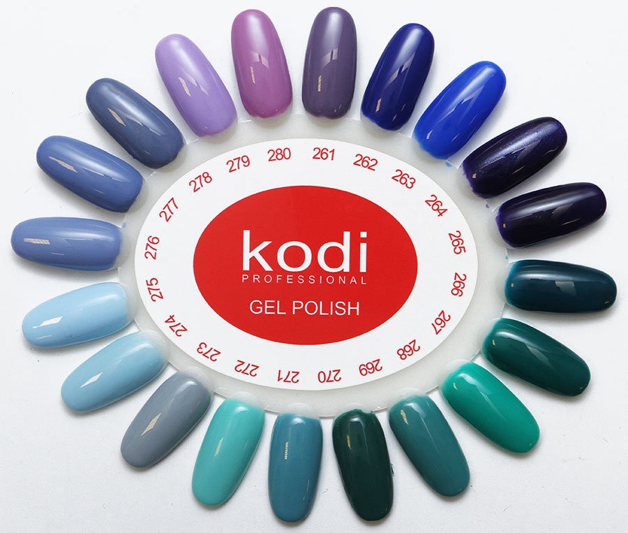 230 . - Kodi Color Gel Polish 8 ml (261-280) (276)