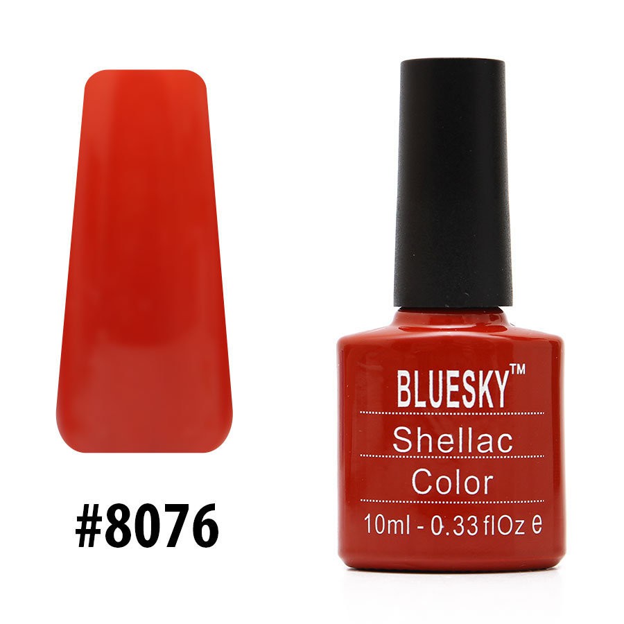 108 . ( 14%) - - Bluesky Shellac Color 10ml #8076