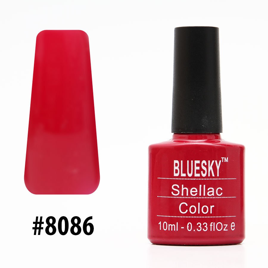 108 . ( 14%) - - Bluesky Shellac Color 10ml #8086