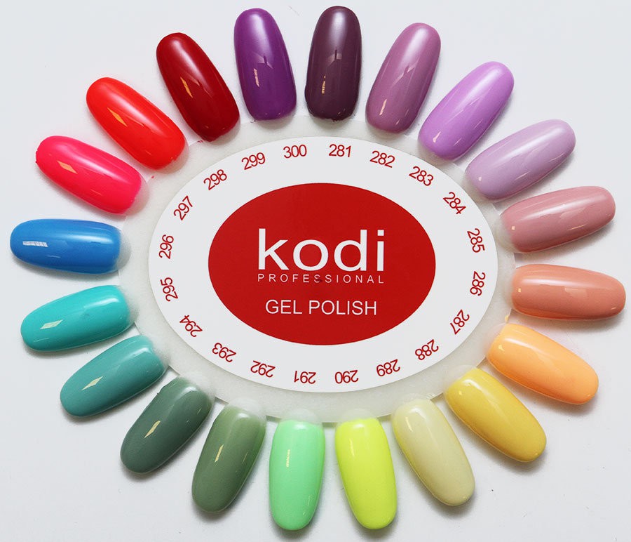 230 . - Kodi Color Gel Polish 8 ml (281-300) (300)