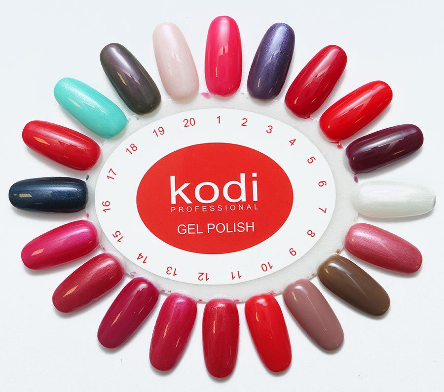 230 . - Kodi Color Gel Polish 8 ml (1-20) (16 ())