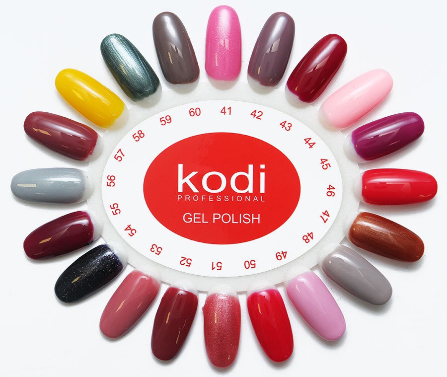 230 . - Kodi Color Gel Polish 8 ml (41-60) (60)