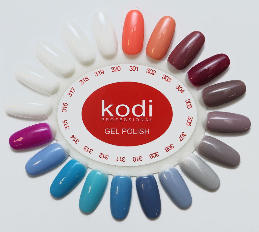 230 . - Kodi Color Gel Polish 8 ml (301-315) (308)