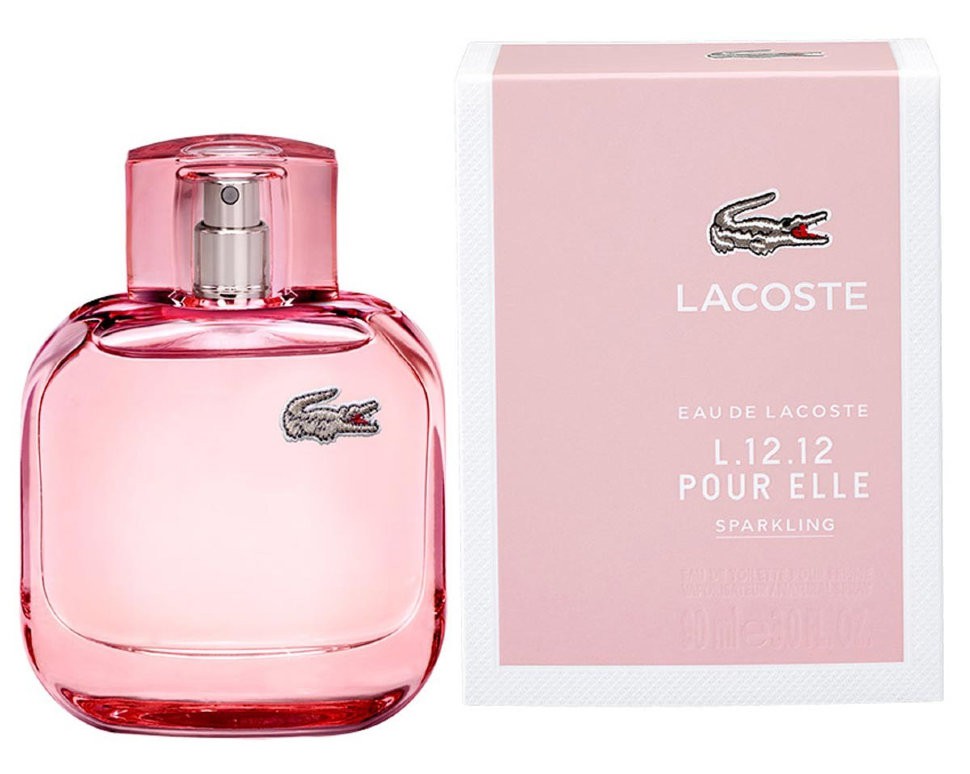 370 . ( 12%) - Lacoste. Eau De L.12.12 Pour Elle Sparkling