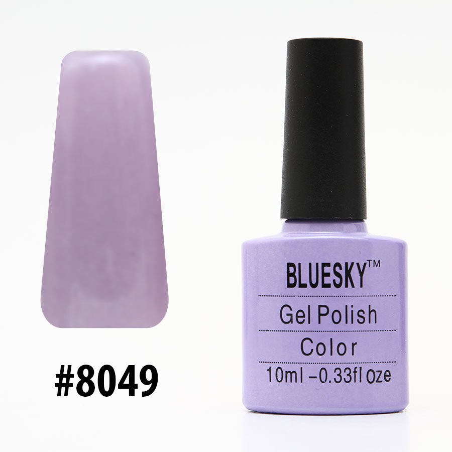 90 . ( 10%) - - Bluesky Shellac Color 10ml #8049